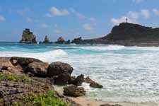 Pointe des Ch&acirc;teaux en Guadeloupe