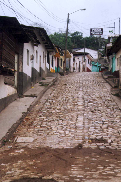 Honduras, Copán, rue typique