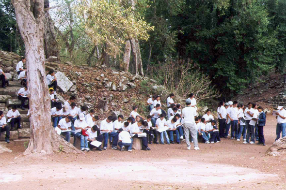 Honduras, écoliers