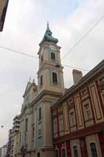 Budapest, &eacute;glise Stigmates de Saint-Fran&ccedil;ois