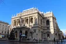 Budapest, &eacute;difice de l'Op&eacute;ra