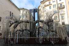 Budapest, grande Synagogue, d&ocirc;me, l'Arbre de vie