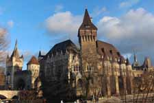 Budapest, ch&acirc;teau de Vajdahunyad