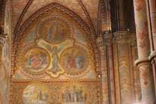 Budapest, &eacute;glise Notre-Dame de l'Assomption, fresques