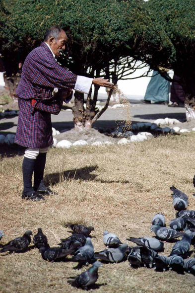 Memorial Chorten, Bhoutanais