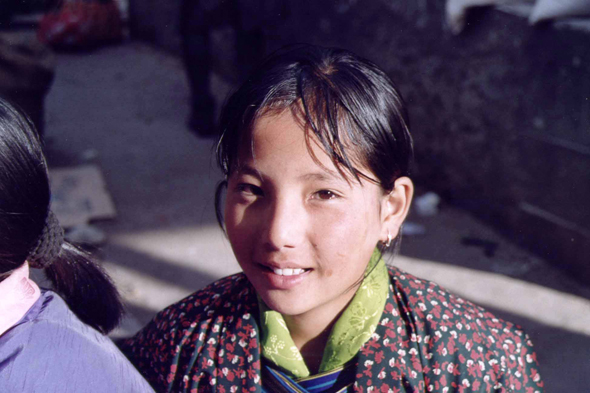 Jeune Bhoutanaise