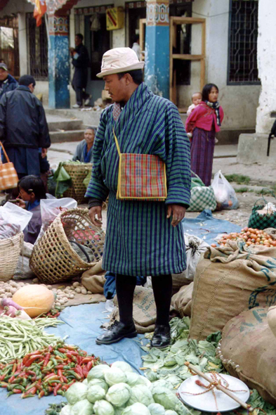 Thimphu, marché, Bhoutan