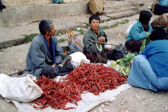 Marché, Thimphu, Bhoutan