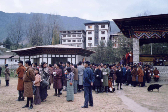 Thimphu, tir à l'arc, sport national