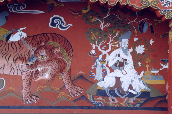 Rinpung dzong, peintures