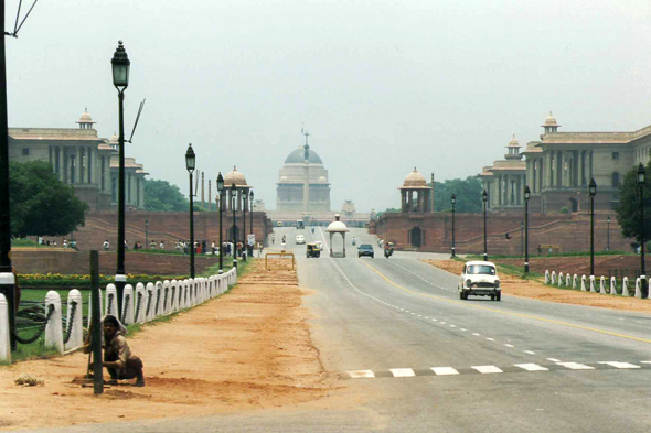 Delhi, avenue Rajpat