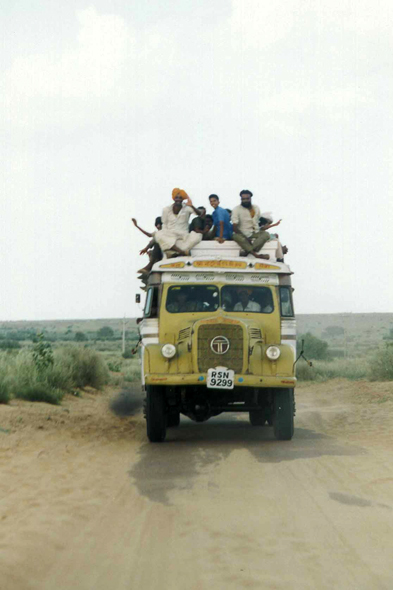 Jaisalmer, camion