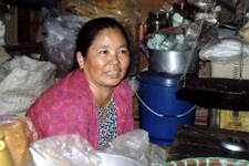 Gangtok, Melli Bazar, marchande
