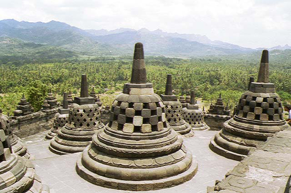 Temple de Borobudur, Java