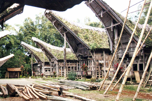 Village de Sadan, Sulawesi