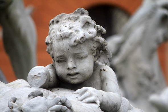 Place Navona, fontaine de Neptune