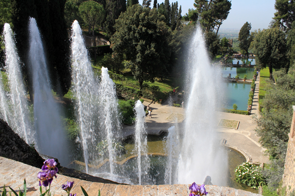 Villa d'Este, fontaine de l'orgue