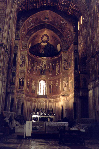 Palerme, mosaïque, Pantocrator