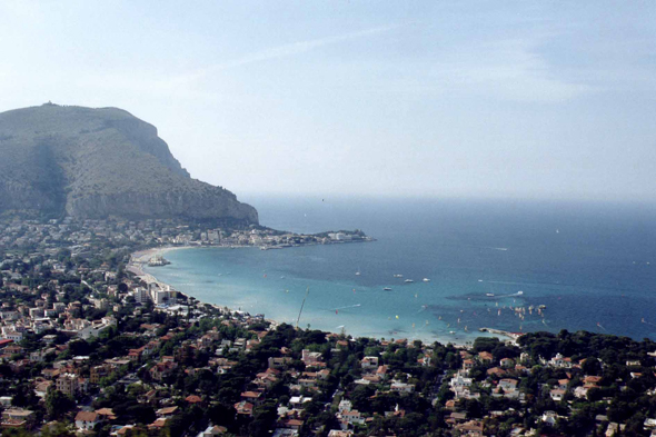 Sicile, Mondello, plage