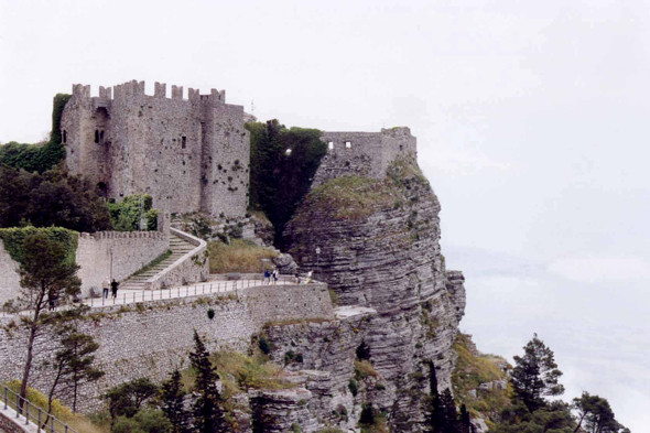 Erice, Château normand