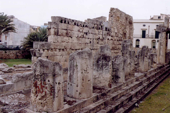 Syracuse, temple d'Apollon