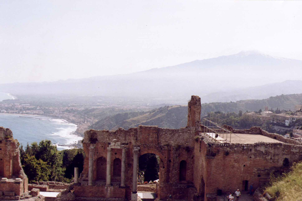 Taormine, théâtre grec