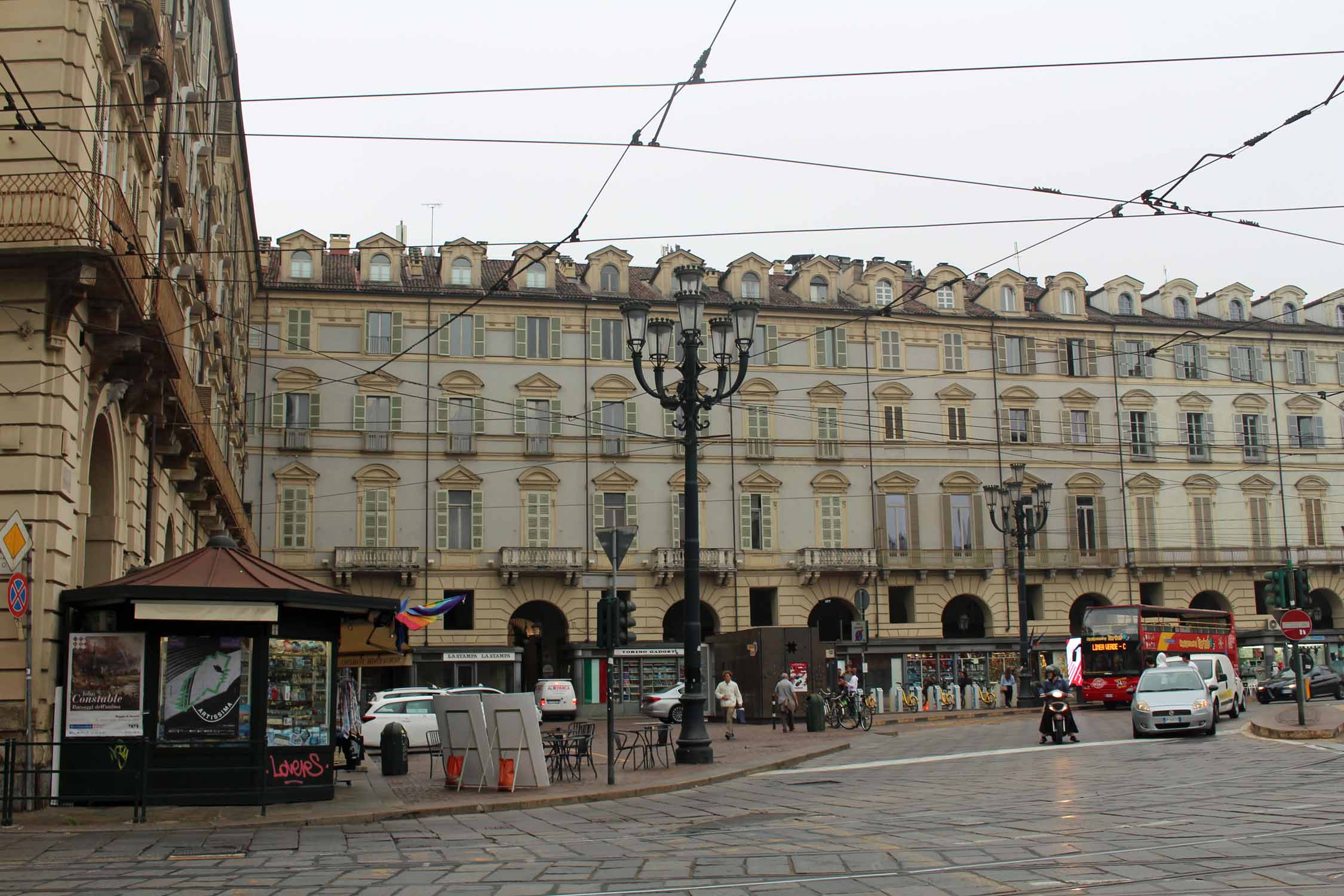 Turin, place Castello