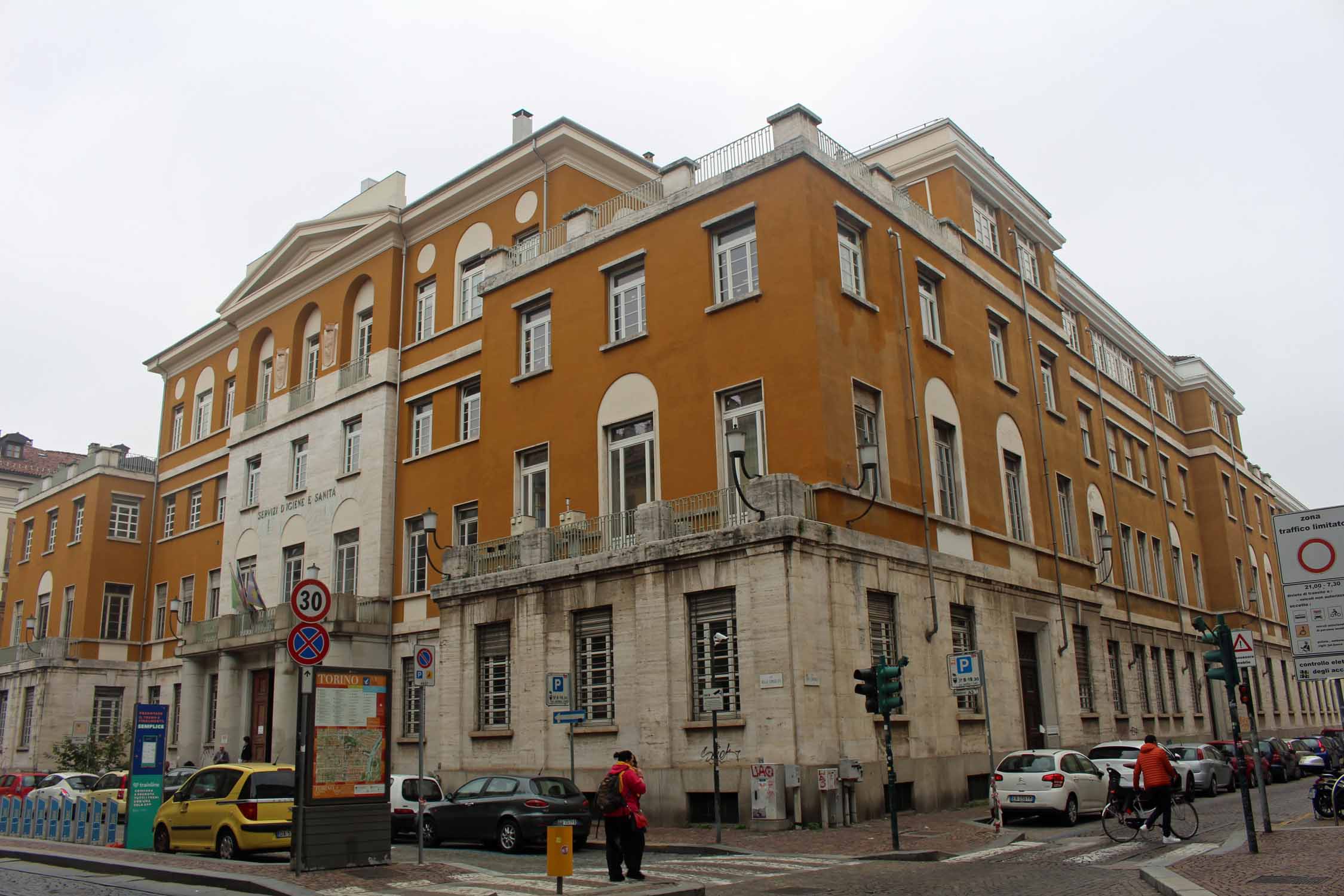 Turin, bâtiment typique