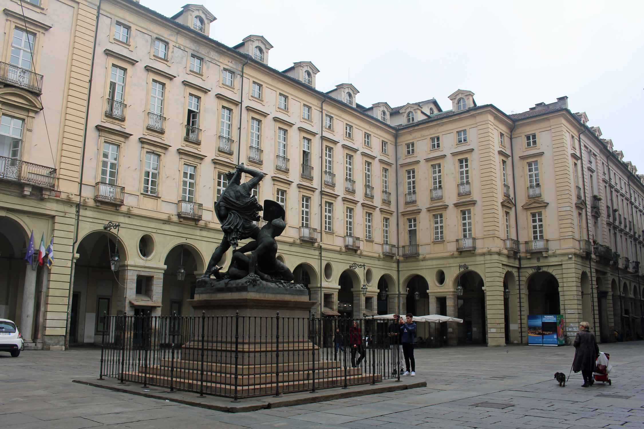 Turin, place Palazzo de Citta