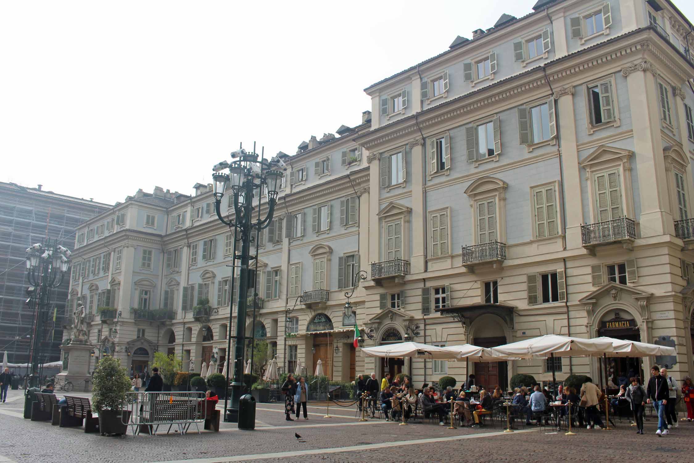 Turin, place Carignano