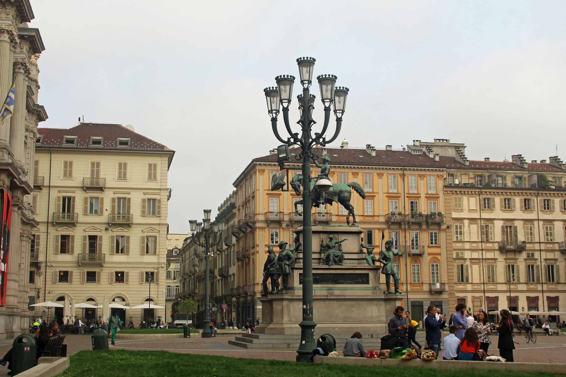 Turin, place Carlo Alberto