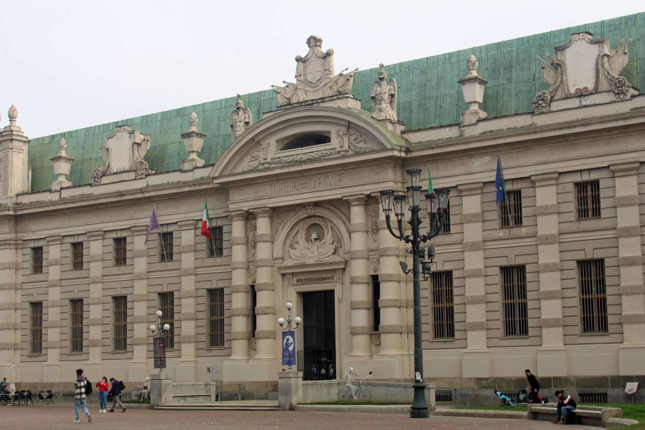 Turin, bibliothèque nationale universitaire