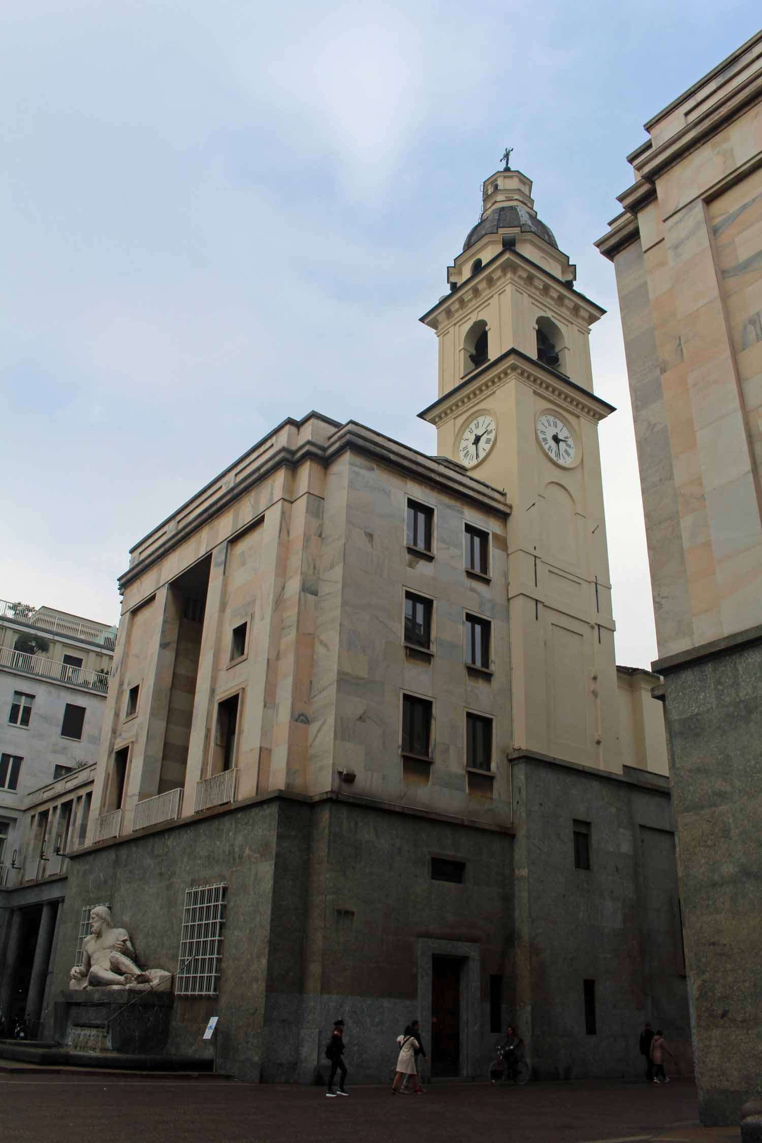 Turin, église San Carlo Borromeo