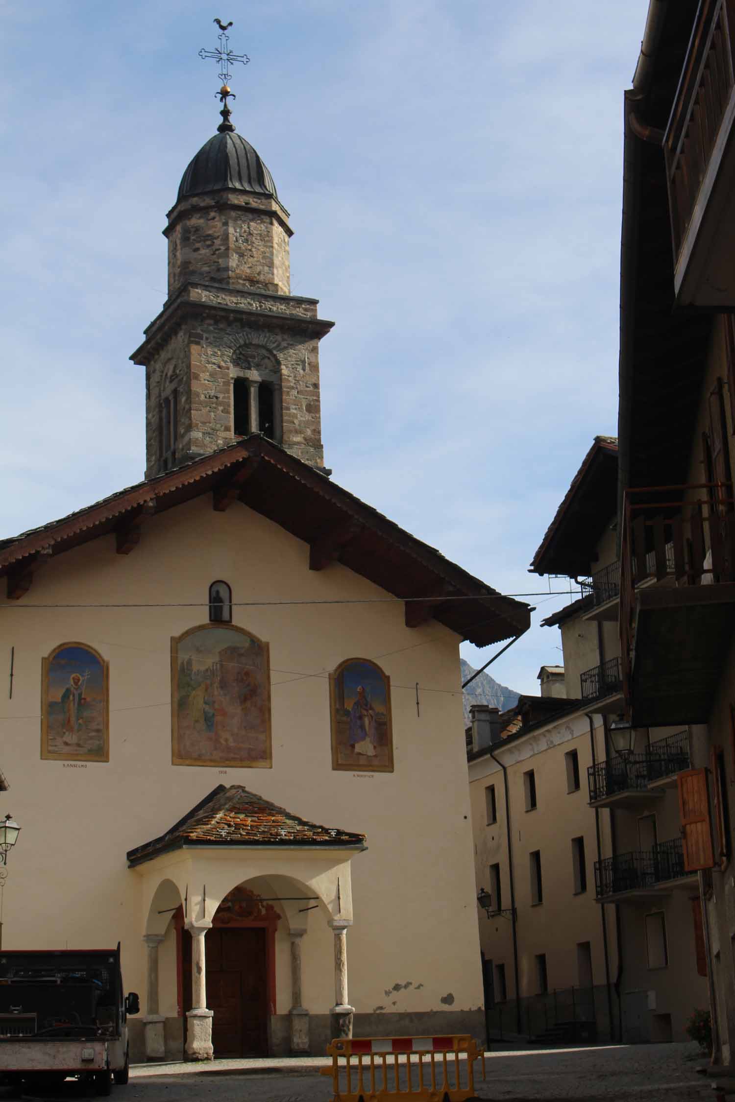 Val d'Aoste, Cogne, église Saint-Ours