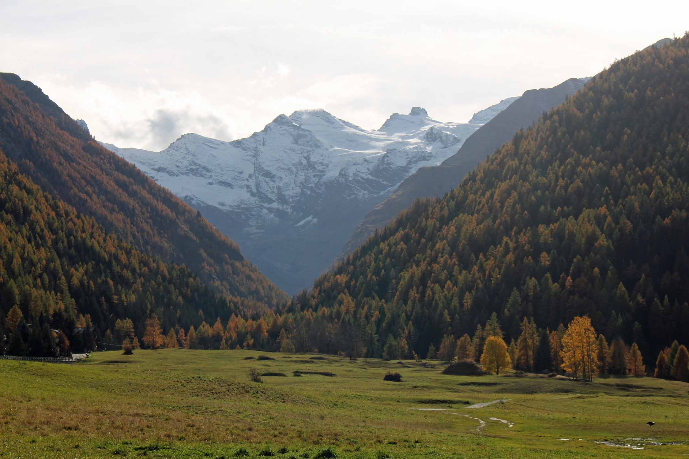Val d'Aoste, Cogne, Valontey, paysage