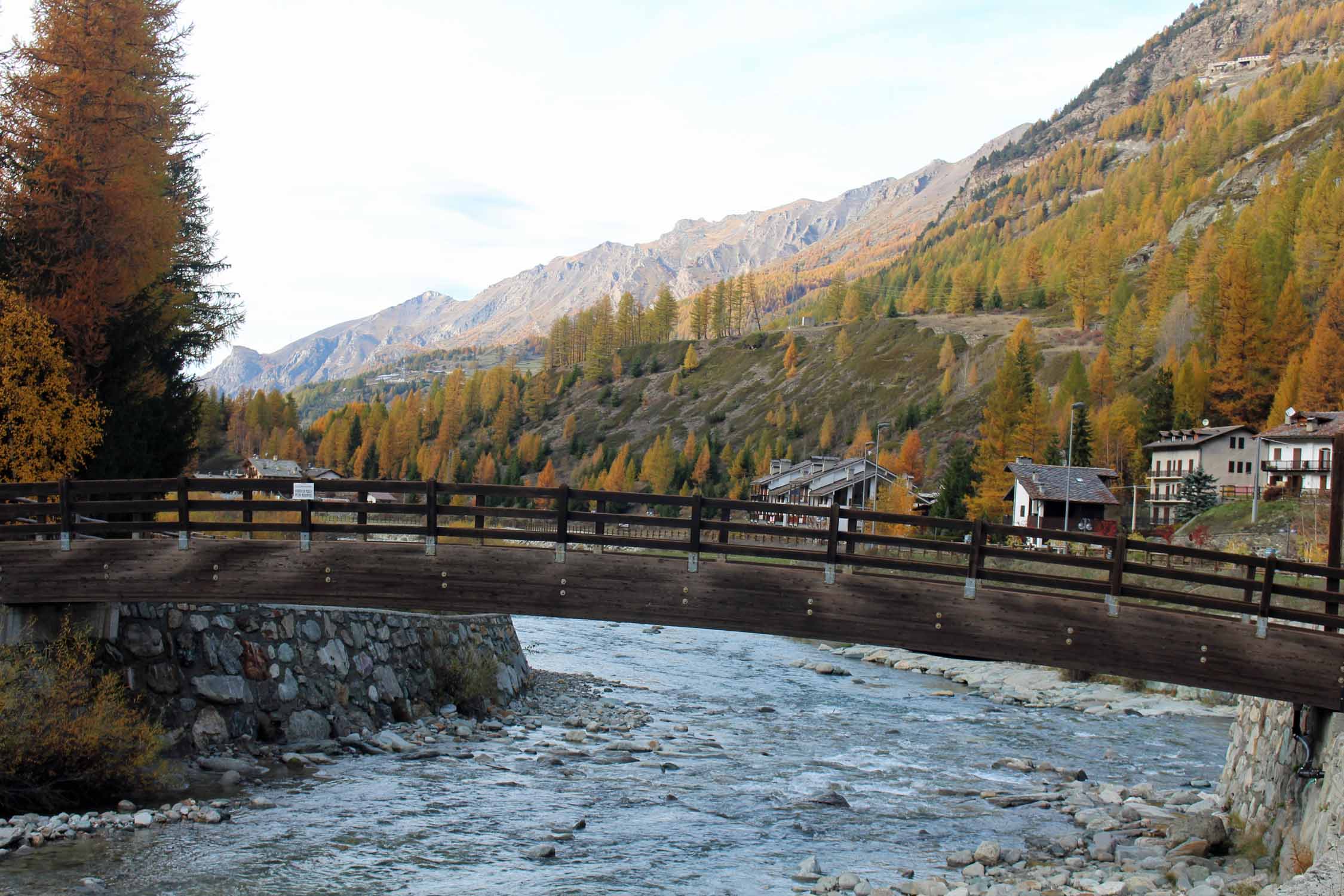 Val d'Aoste, Champlong, pont