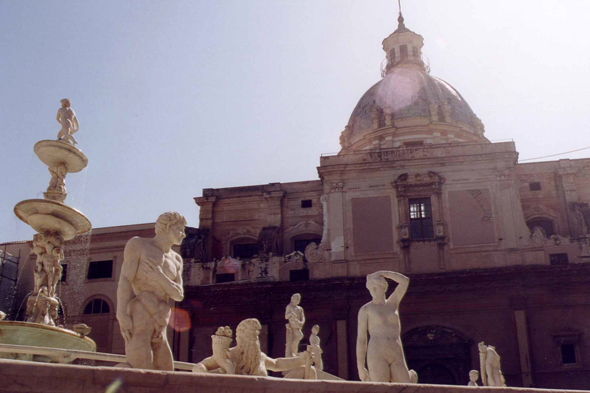 Palerme, fontana Pretoria