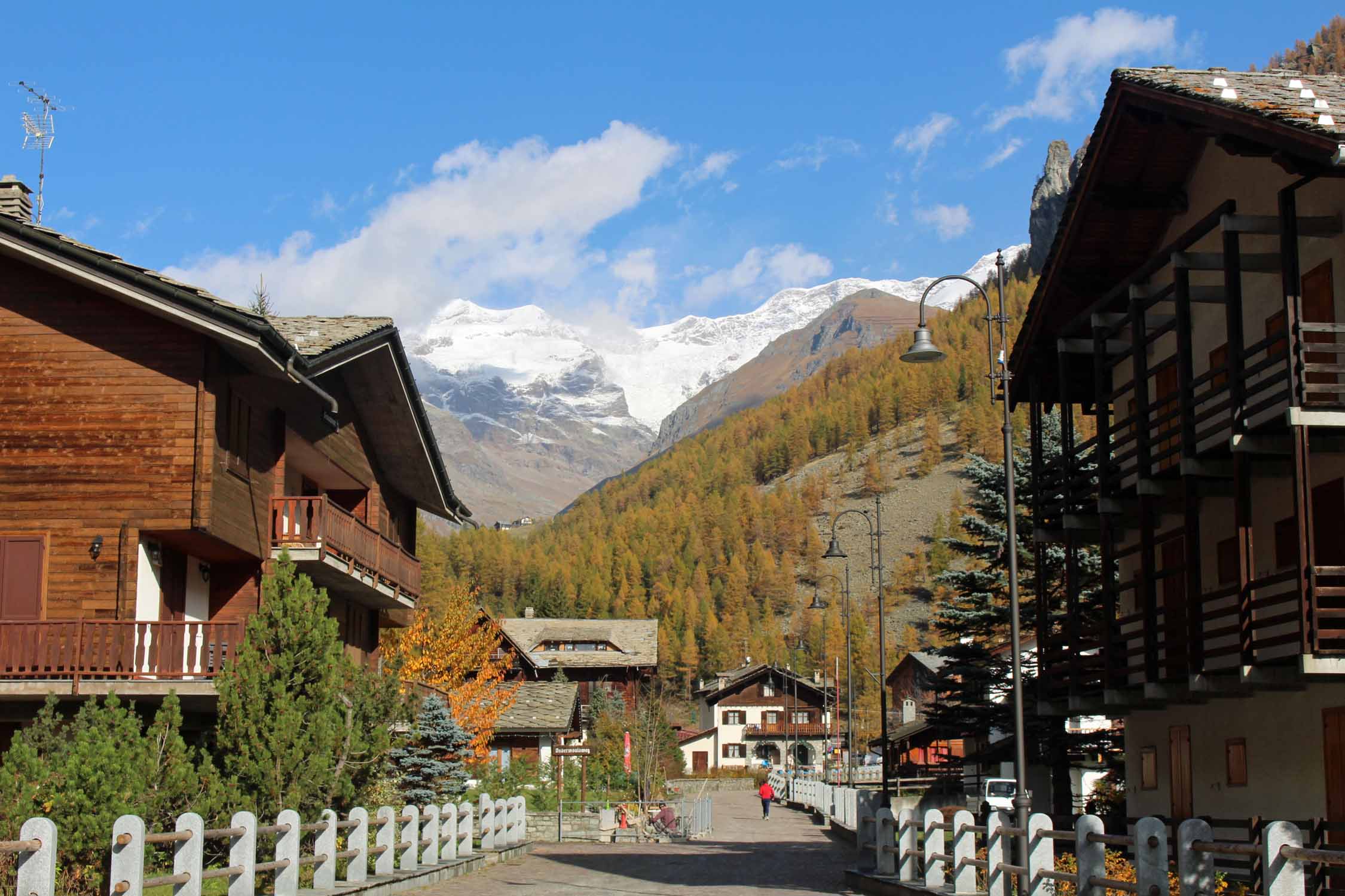 Val d'Aoste, Gressoney, paysage