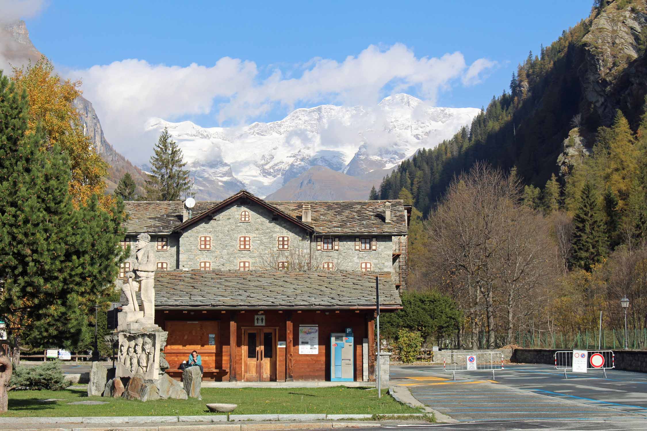 Val d'Aoste, Gressoney-Saint-Jean, mont Rose