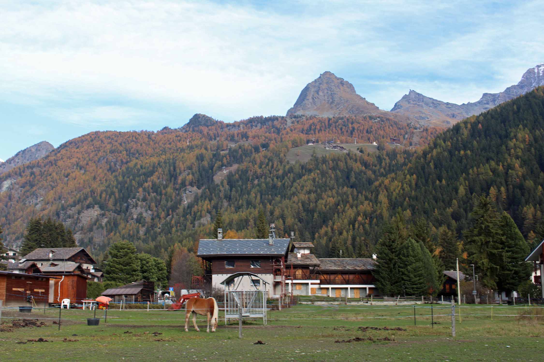 Val d'Aoste, Champoluc, église