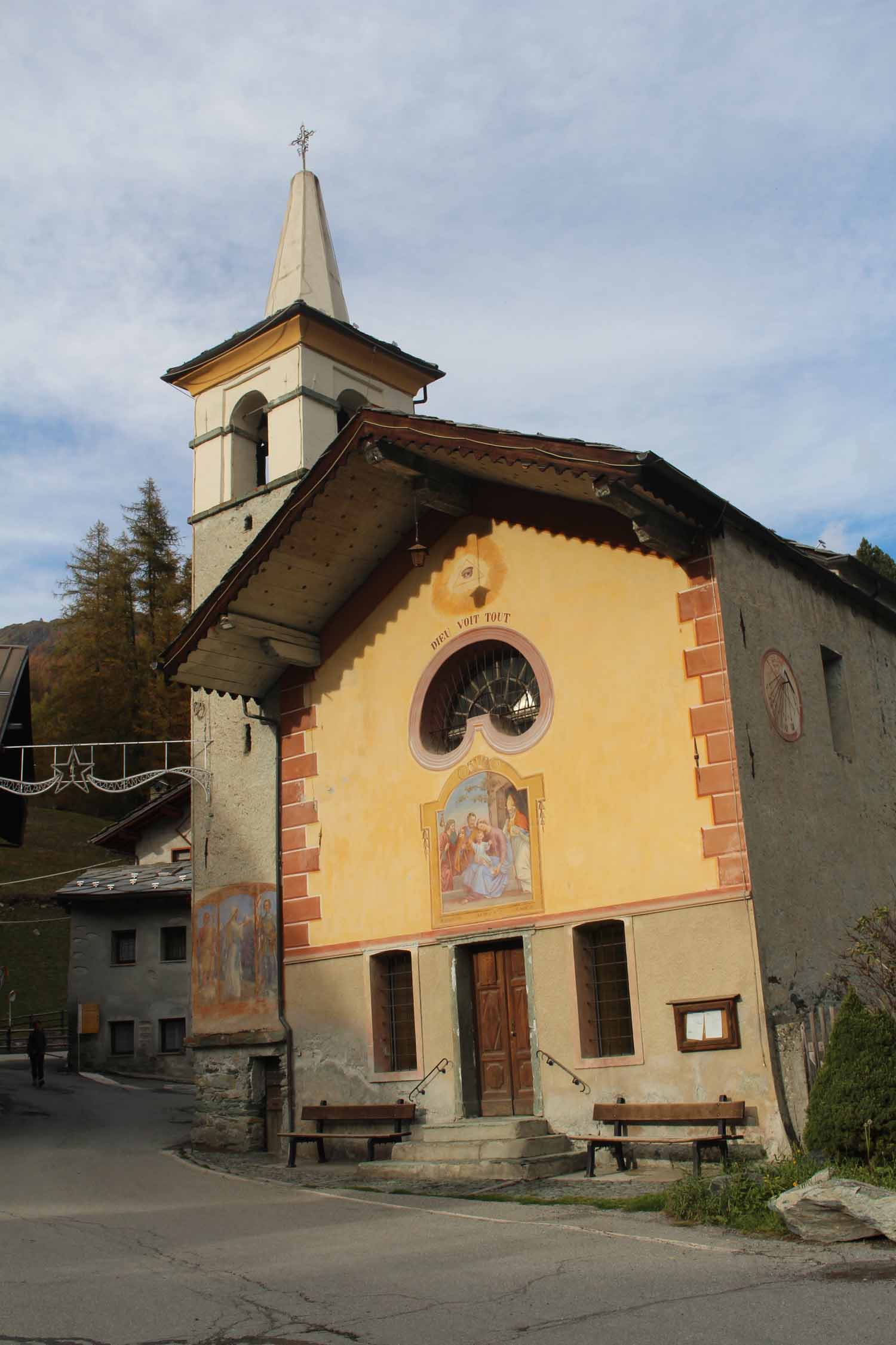 Val d'Aoste, Saint-Jacques-des-Allemands, église