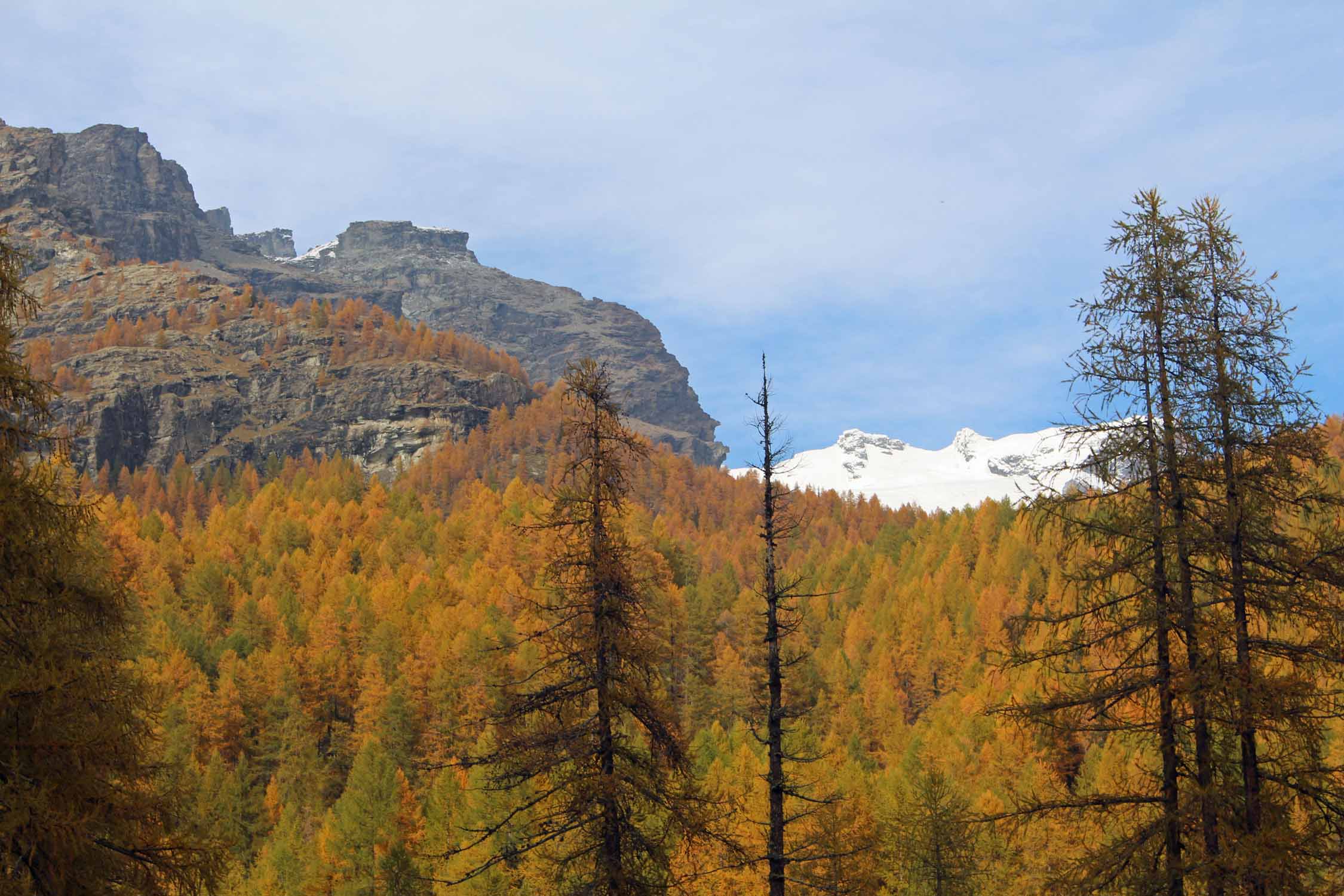 Val d'Aoste, massif du Breithorn