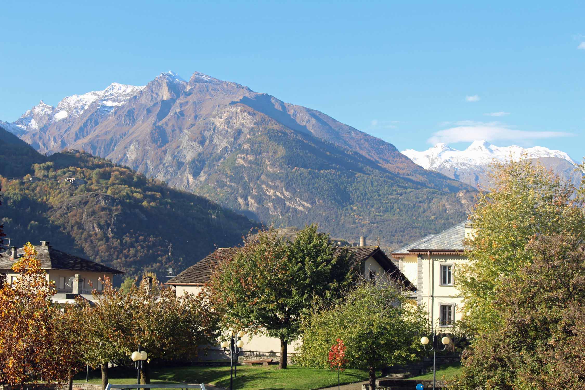 Val d'Aoste, Saint-Pierre, paysage