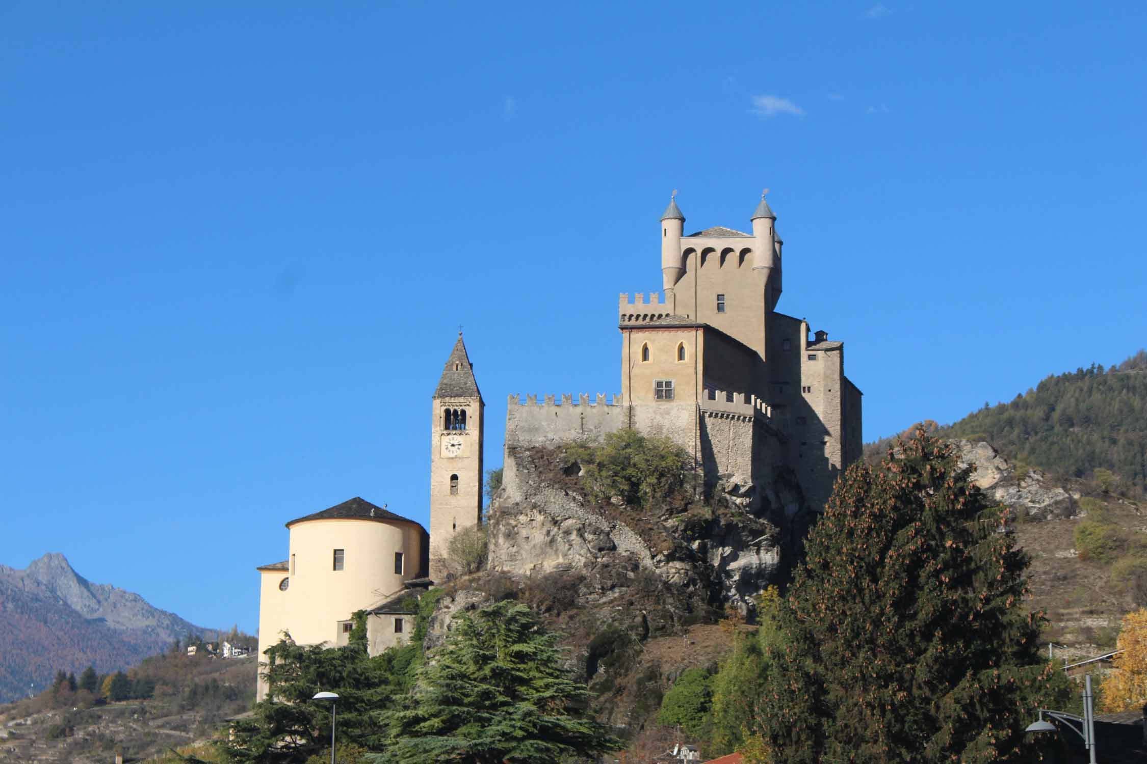 Val d'Aoste, Saint-Pierre, château