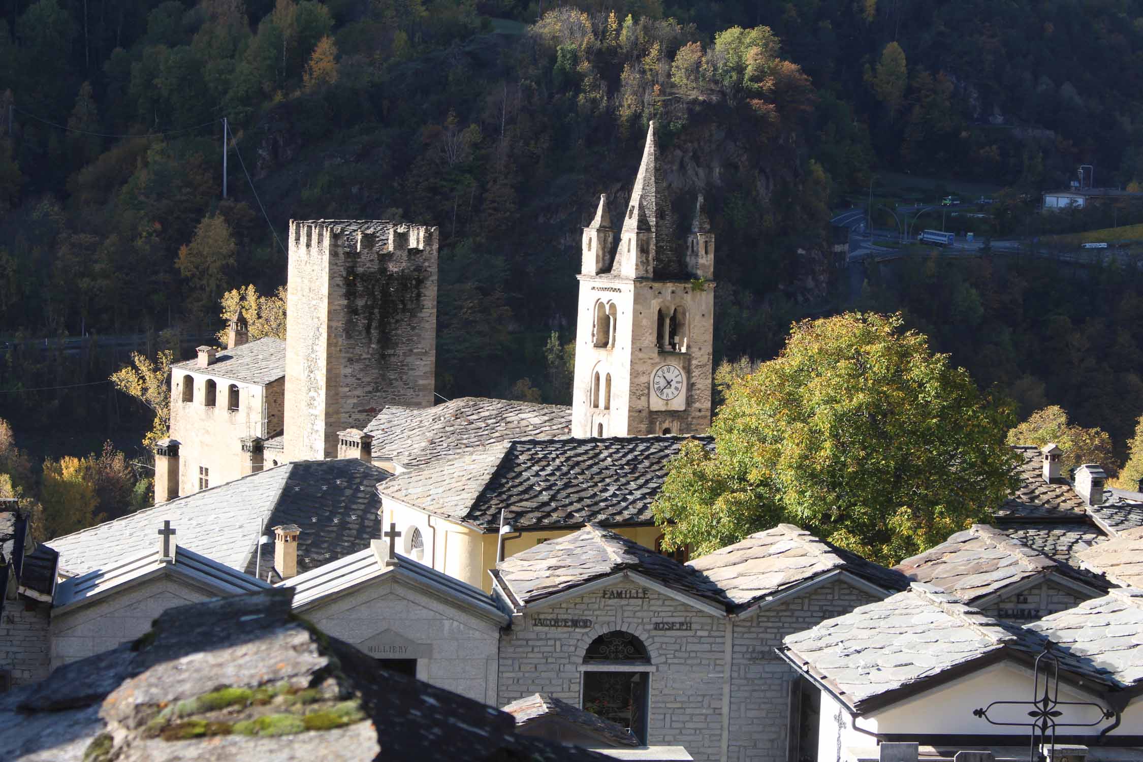 Val d'Aoste, Avise, château