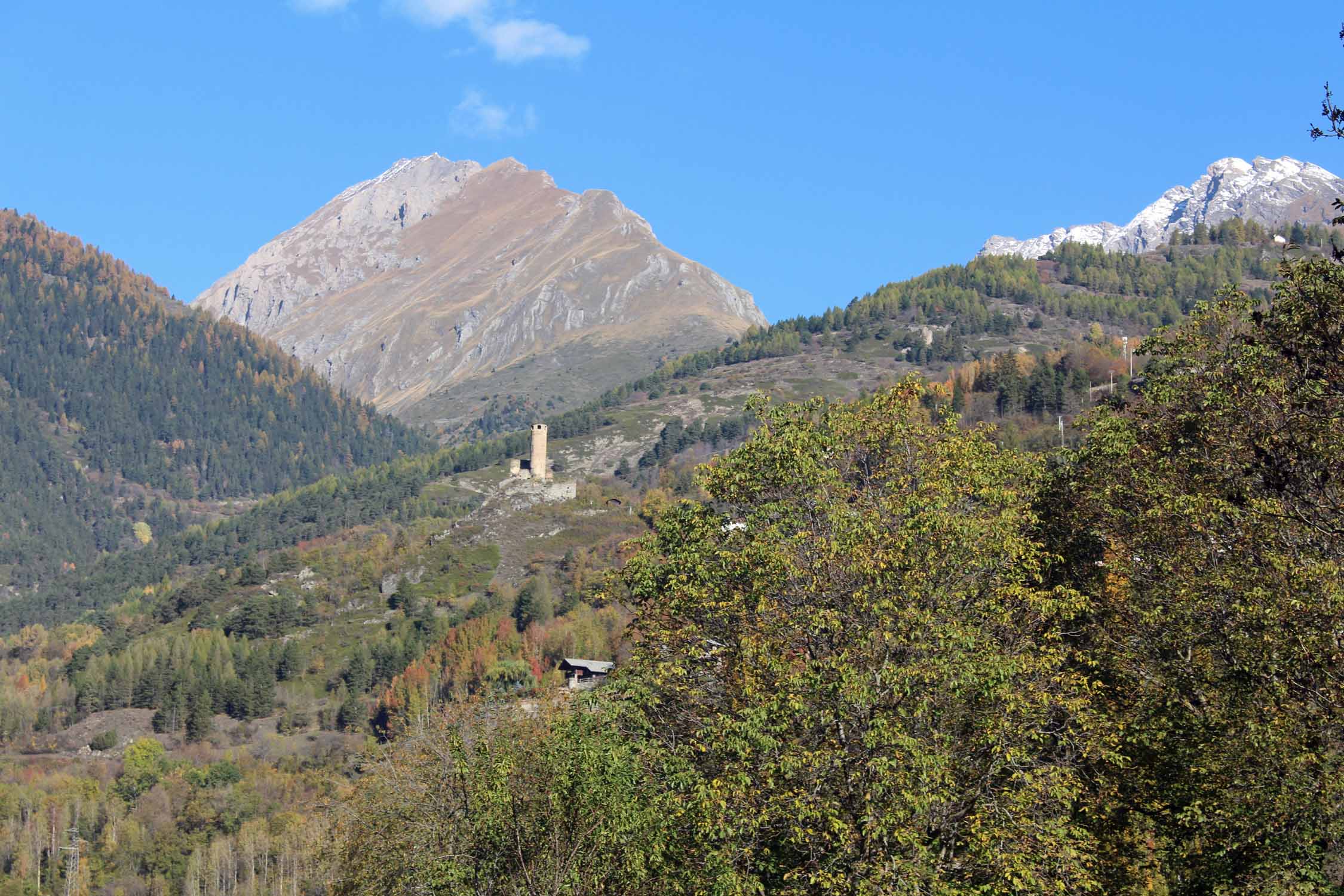 Val d'Aoste,  tour de Chatelard