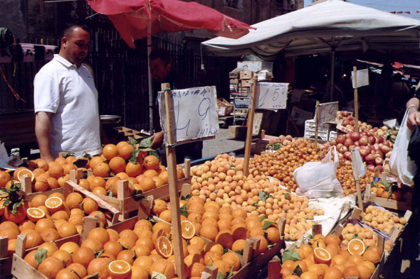 Palerme, marché