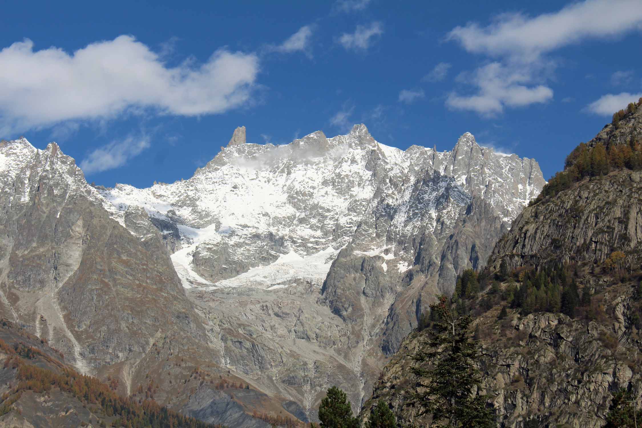 Val d'Aoste, Courmayeur, Grandes Jorasses