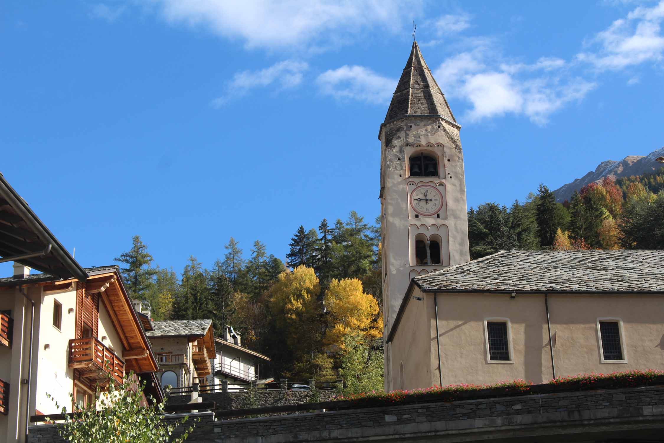 Val d'Aoste, Courmayeur, église