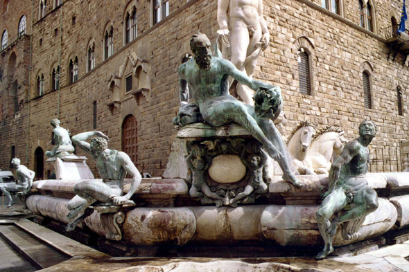 Florence, Piazza della Signoria, Fontaine de Neptune